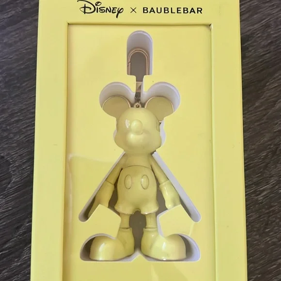 ⚜️💛⚜️Mickey Mouse Disney Bag Charm by BaubleBar